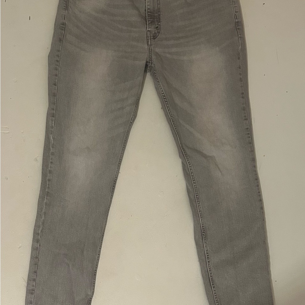 Gray Denim Jeans